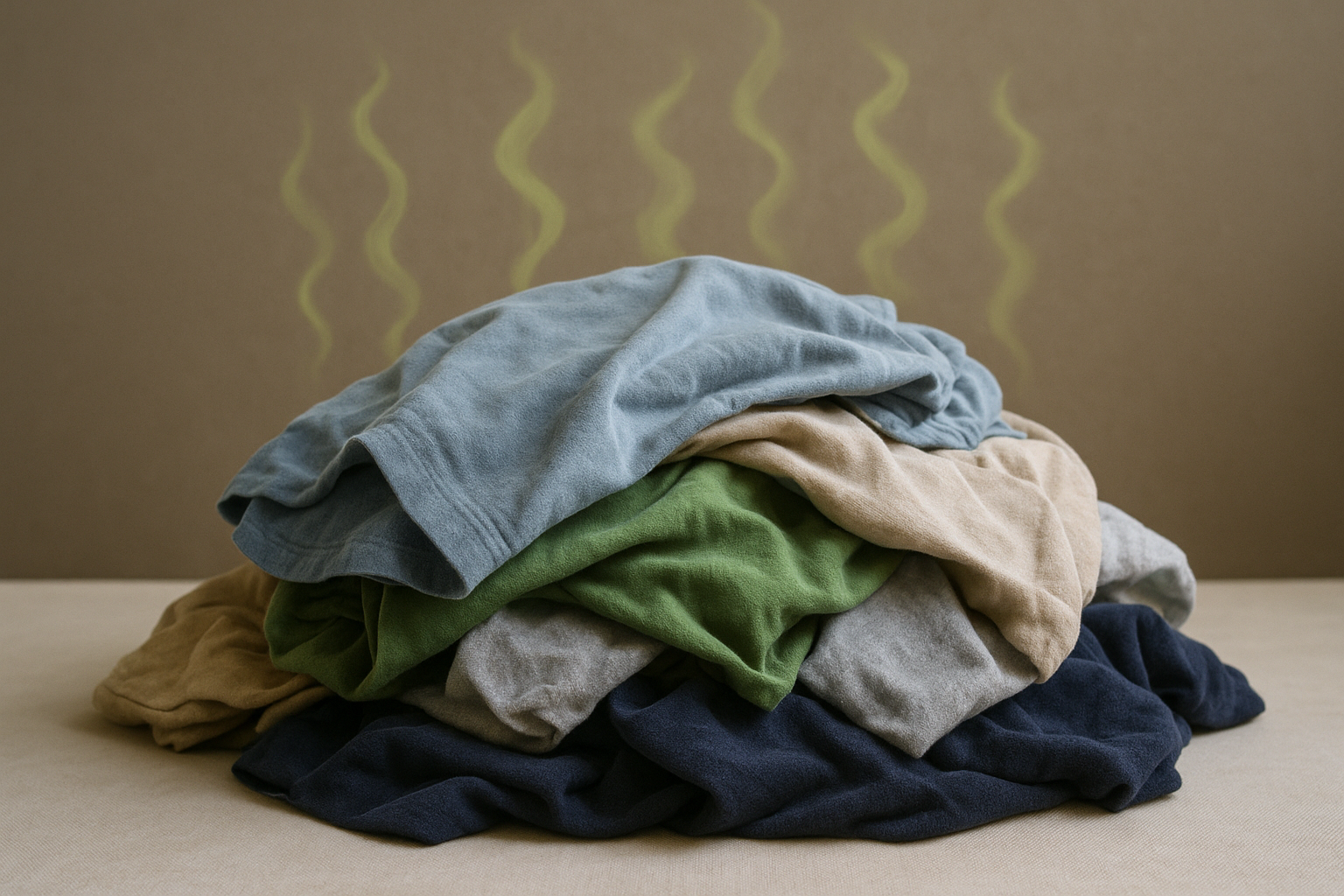 Poly Blend Clothes, So Comfy, So Smelly!