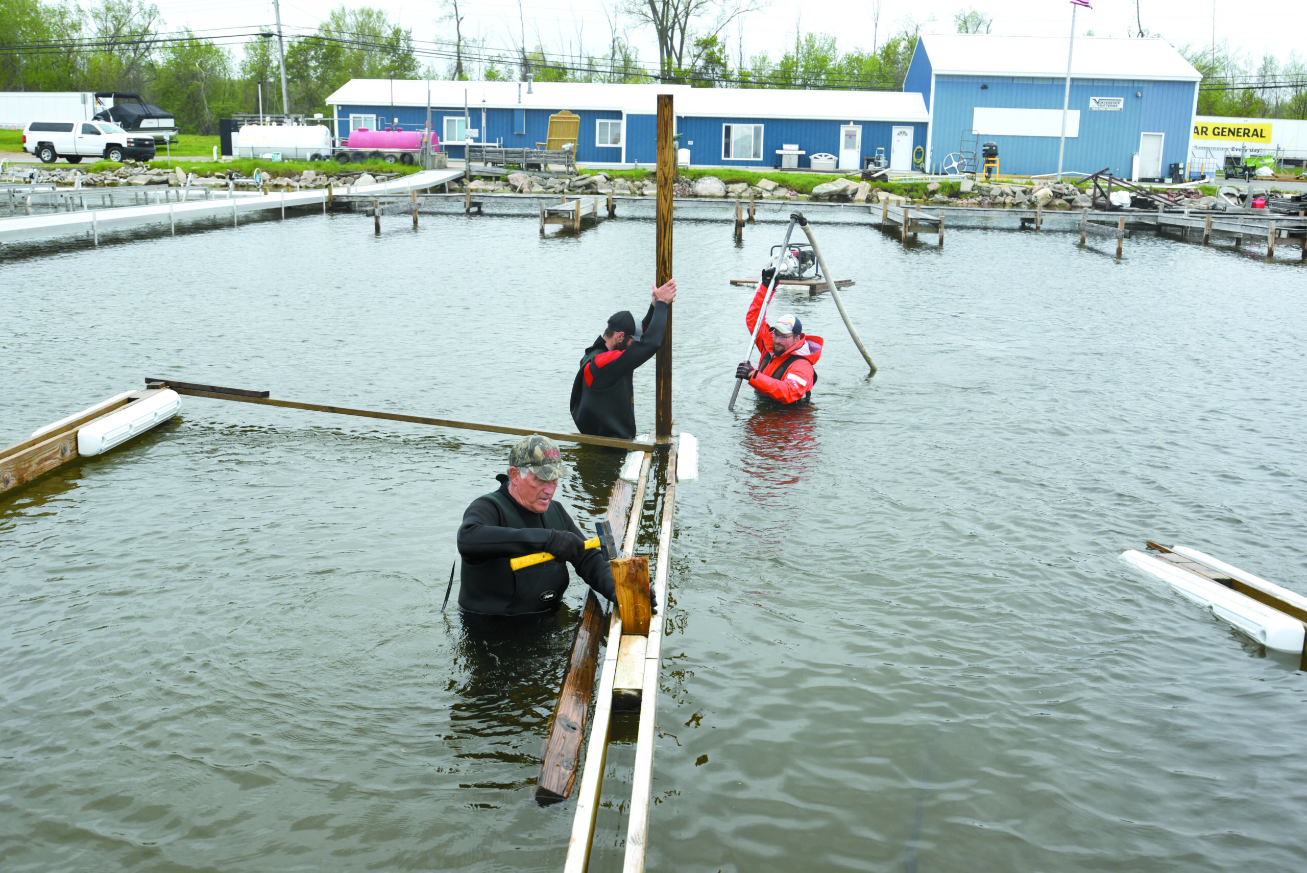 High water levels lead to delayed start of summer boating season